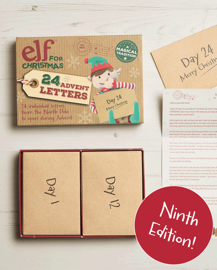 Elf Advent Calendar Letter Set - 2025 Edition – Elf For Christmas