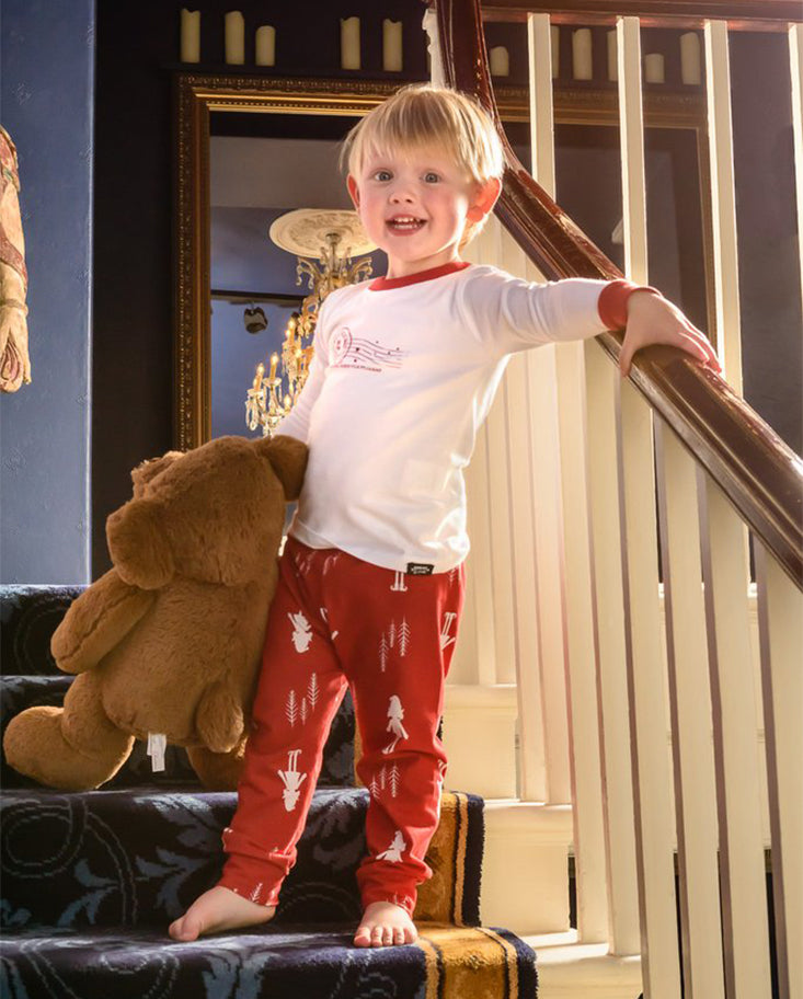 Children's elf pajamas deals