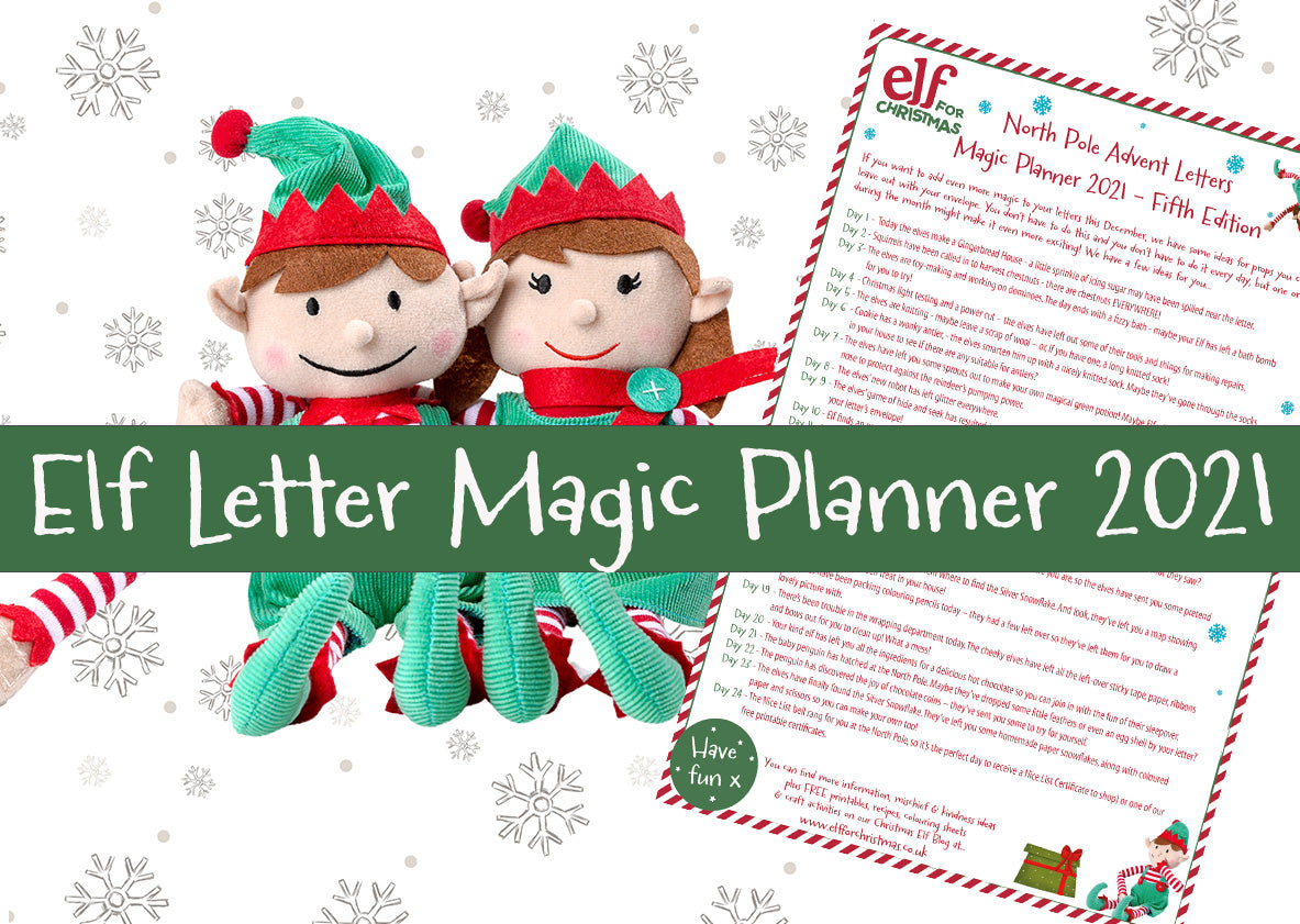 Elf Letter 2021 Magic Planner!
