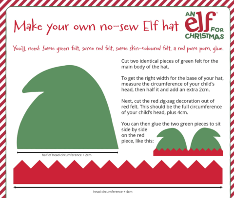 Make your own Elf for Christmas World Book Day costume!