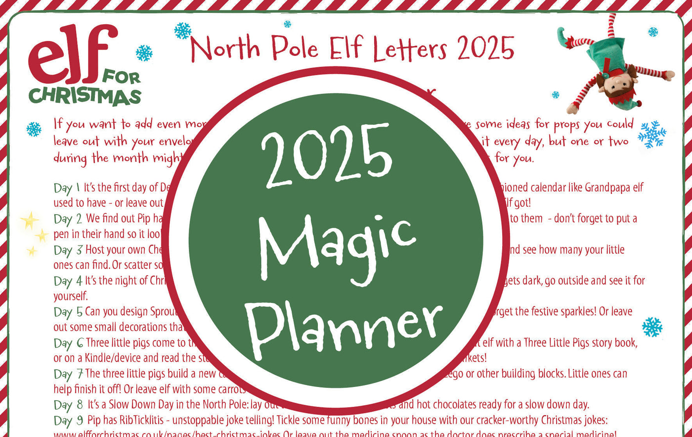Make Christmas 2025 Unforgettable with Daily Elf Letters and Easy Elf Ideas.