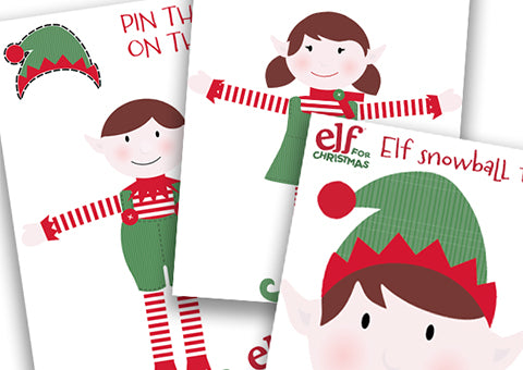 Christmas Party Games for Kids  – free printable downloads!