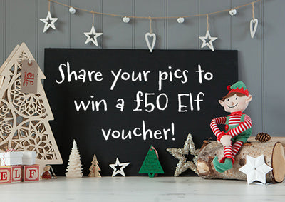 Share your Elf antics pics with us to win a £50 Elf for Christmas voucher!