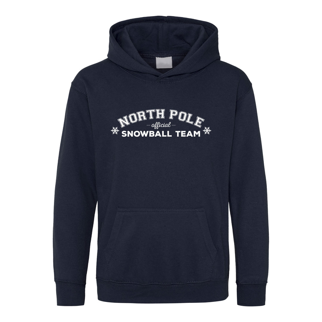 Kids Christmas Hoodie Matching Christmas Hoodies Snowball Team