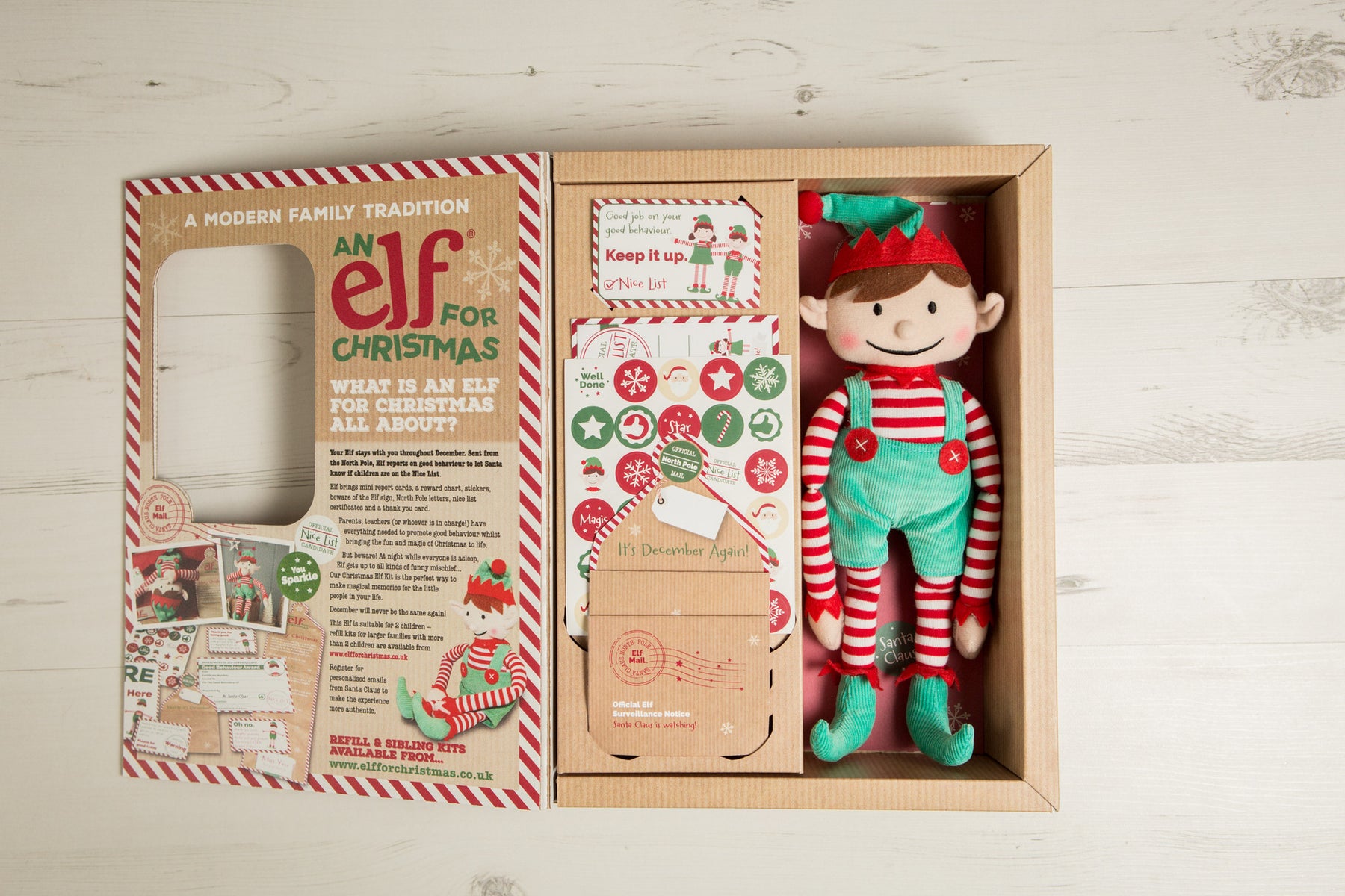 Christmas Boy Elf Toy & Magical Reward Kit - Light Skin – Elf For Christmas